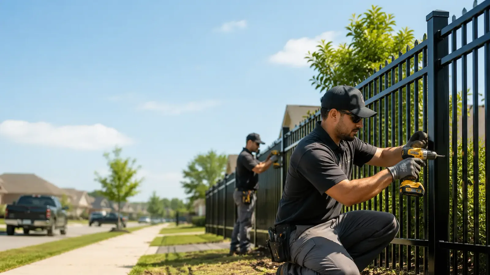 Metal Fence Installation in Jackson, MN